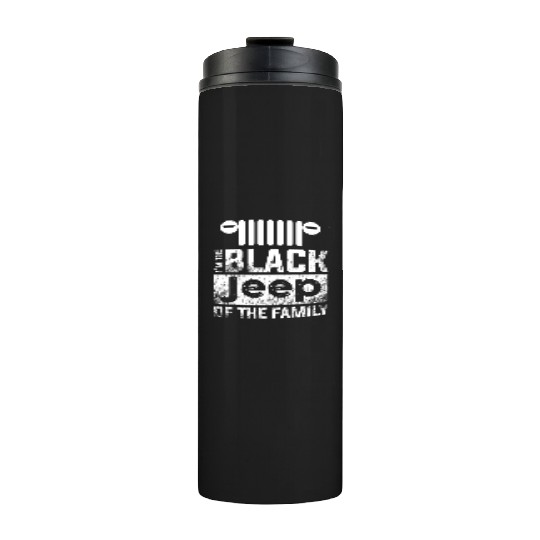I'm The Black Jeep of The Family Thermal Tumblers