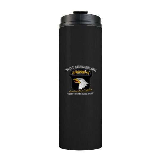 101st Airborne Division US Army Veteran Thermal Tumblers