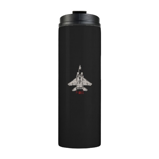 F 15E Strike Eagle US Airborne Fighter Pilot Thermal Tumblers
