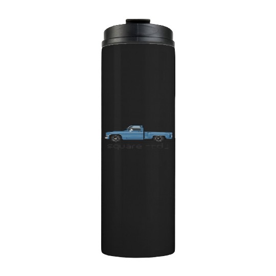 Square Body Blue Thermal Tumblers