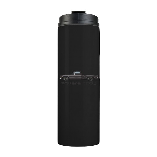 Square Body Black Thermal Tumblers