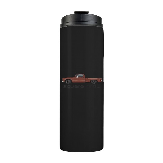 Square Body Dark Brown Thermal Tumblers