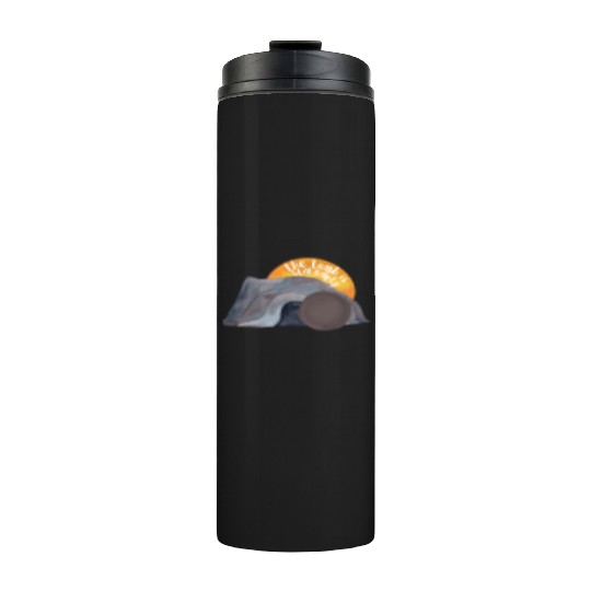 The tomb was empty Christian easter sunset Thermal Tumblers