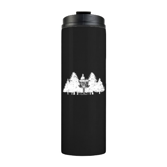 Disc Golf Thermal Tumblers Stupid Tree Funny - Disc Golf