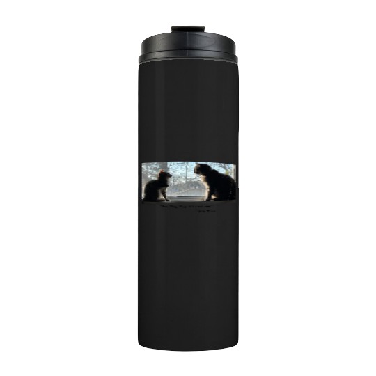 Cute Cats Confer Thermal Tumblers