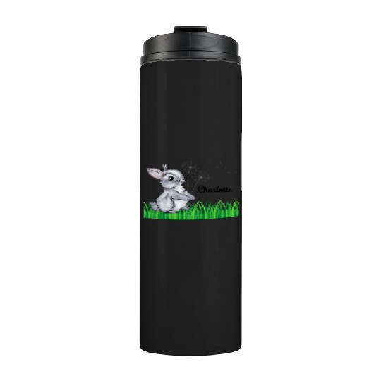 Bunny Name Gift Charlotte Thermal Tumblers