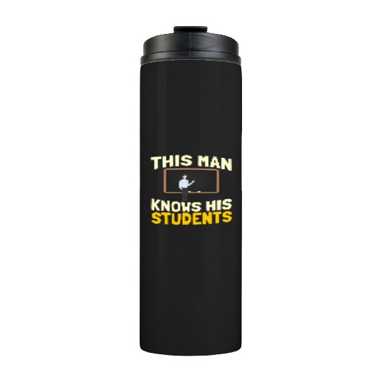 High School Teacher Professor Thermal Tumblers