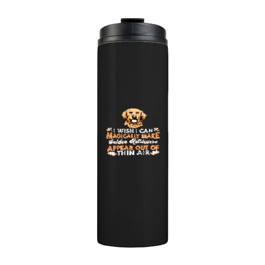 Golden Retriever Breed Dog Lover Thermal Tumblers