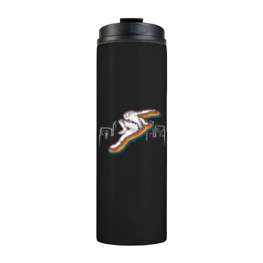 Parkour Free Running Traceur Retro Thermal Tumblers