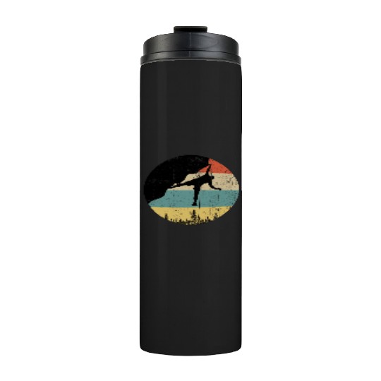 Rock climbing mountain climber Thermal Tumblers