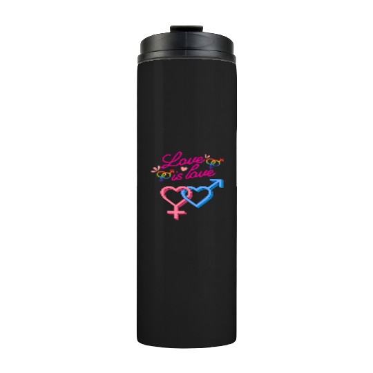 Love is Love Thermal Tumblers