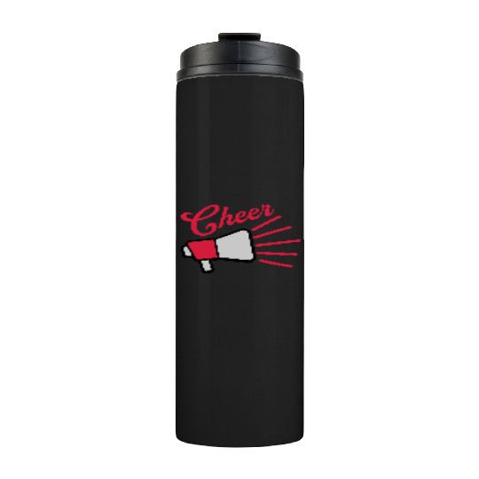 Cheer megaphone speak symbol Thermal Tumblers