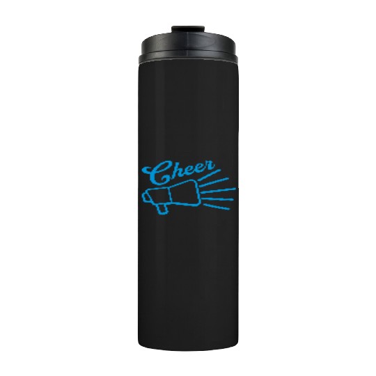 cheer cheer megaphone symbol Thermal Tumblers