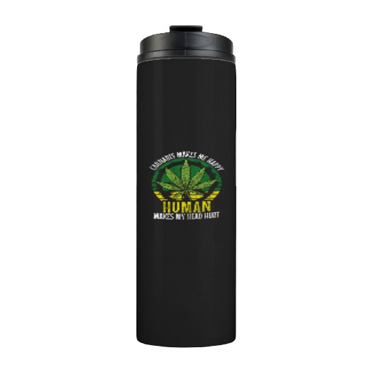 Hemp Hash Thermal Tumblers