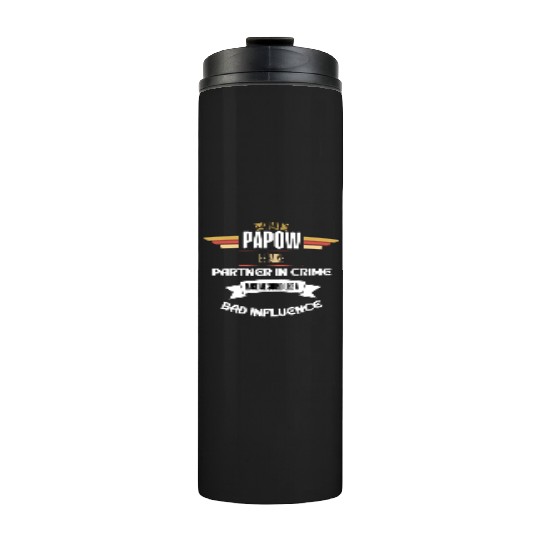 PAPA SAUR, Father's Day Thermal Tumblers