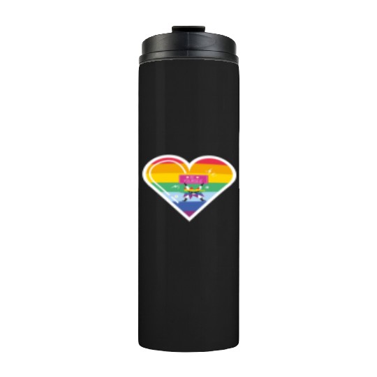 LGBT Pride be yourself Thermal Tumblers