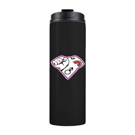 LGBT love is love Thermal Tumblers