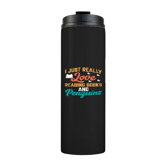 Books Penguin Lover Thermal Tumblers