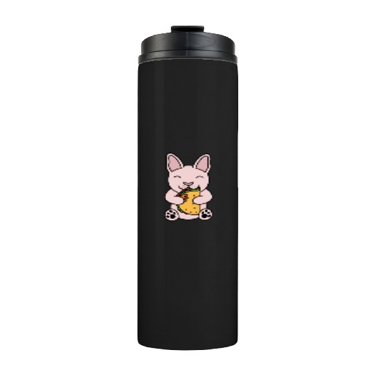 Sphynx Cat Taco Lover Thermal Tumblers