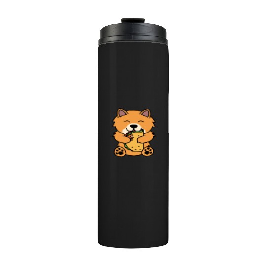 Pomeranian Taco Lover Thermal Tumblers