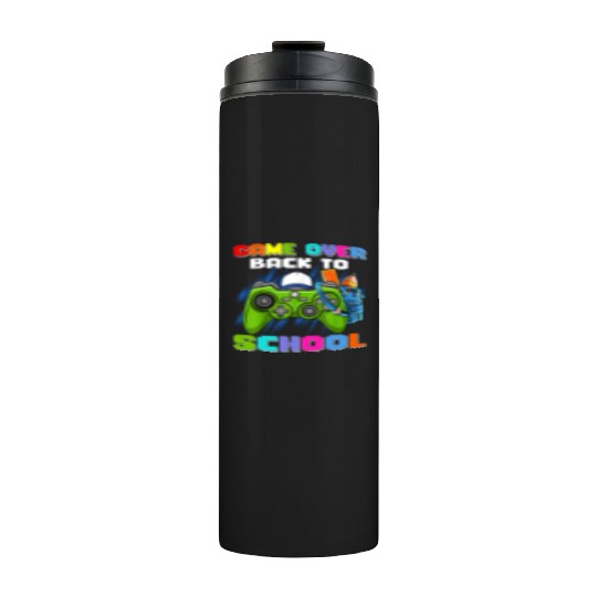 Game Over Back To School Thermal Tumblers