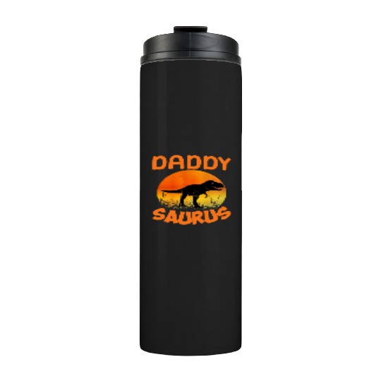 Daddysaurus Papasaurus Thermal Tumblers