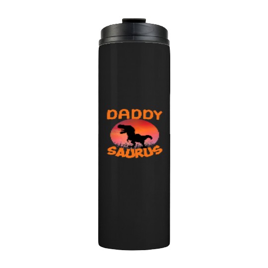 Daddysaurus Papasaurus Thermal Tumblers