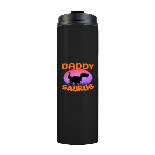 Daddysaurus Papasaurus Thermal Tumblers