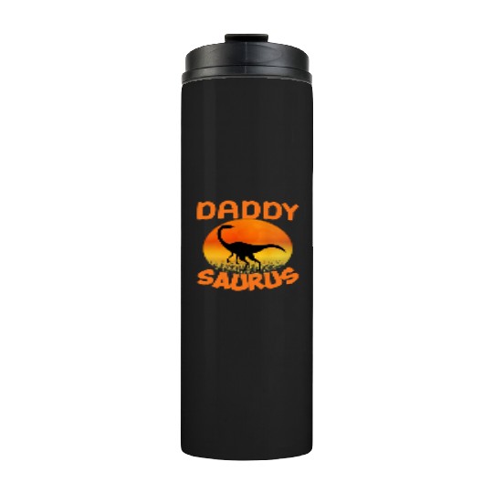 Daddysaurus Papasaurus Thermal Tumblers