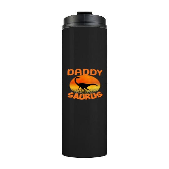 Daddysaurus Papasaurus Thermal Tumblers