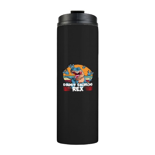 Daddysaurus Papasaurus Thermal Tumblers