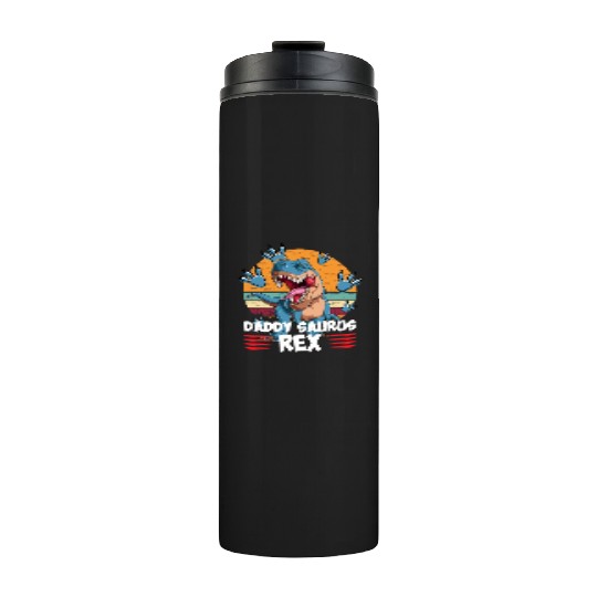 Daddysaurus Papasaurus Thermal Tumblers