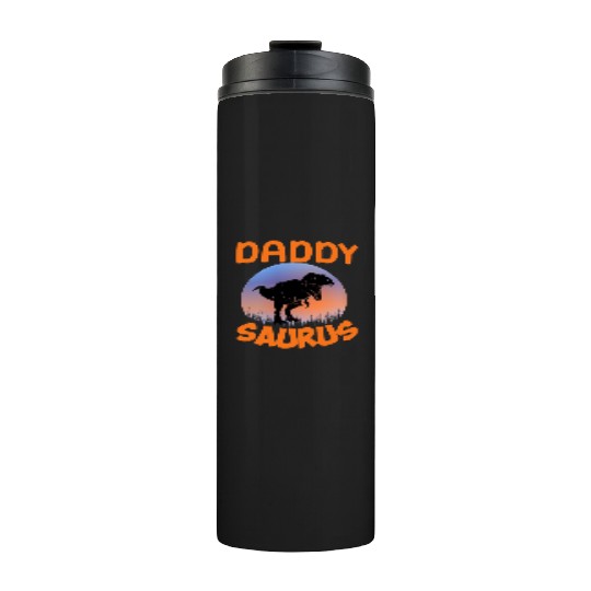 Daddysaurus Papasaurus Thermal Tumblers