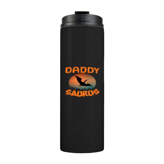 Daddysaurus Papasaurus Thermal Tumblers