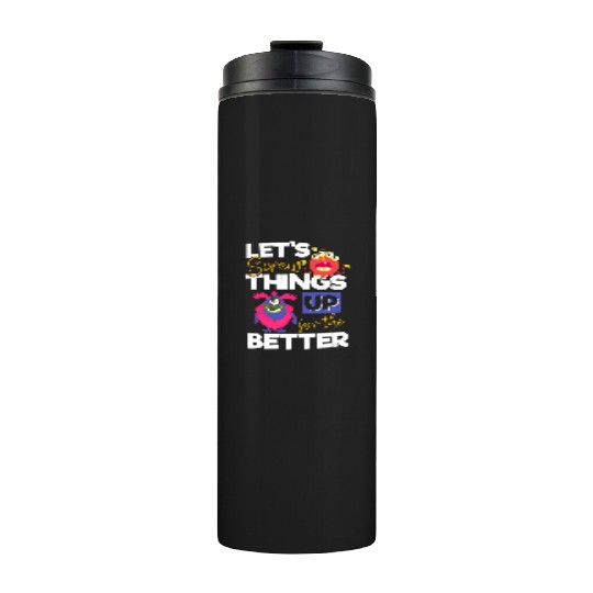 Monster Comic Little Sister Thermal Tumblers