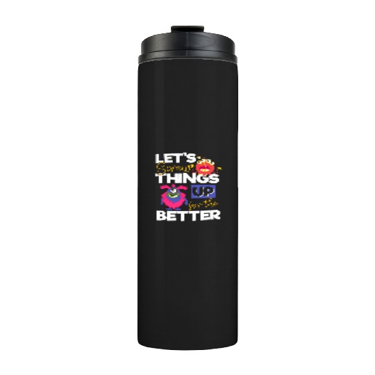 Monster Comic Little Sister Thermal Tumblers
