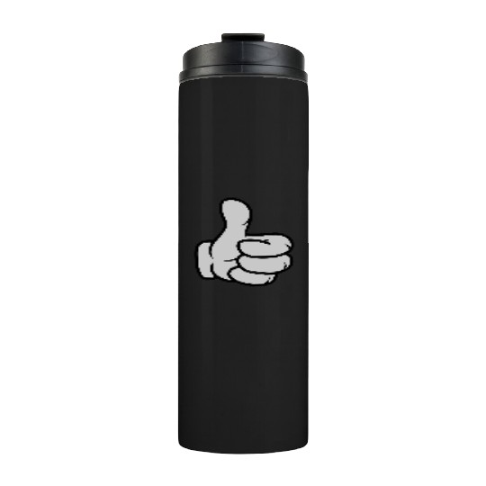 Comic bubble tea design Thermal Tumblers