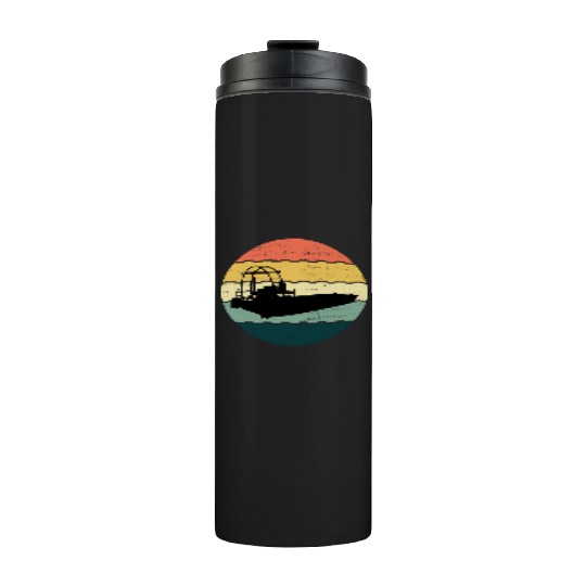 Airboat Fanboat Airboating Planeboat Swamp boat Thermal Tumblers