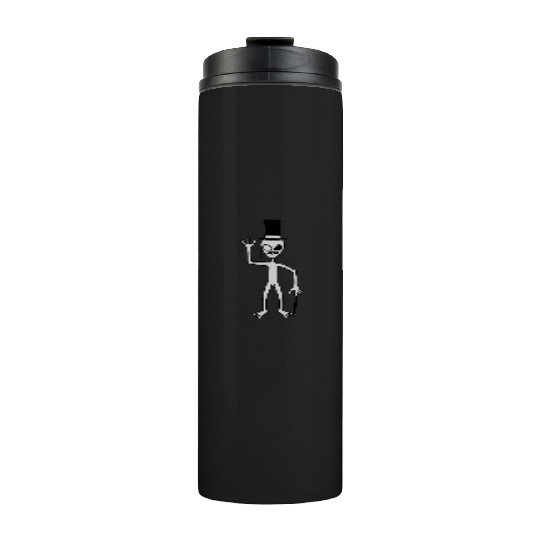 Sir alien waving friendly Thermal Tumblers