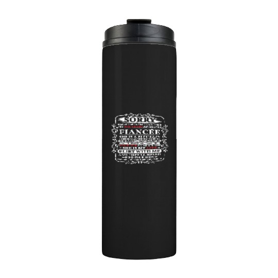 Funny My Heart Only Beating For My Fiance Thermal Tumblers