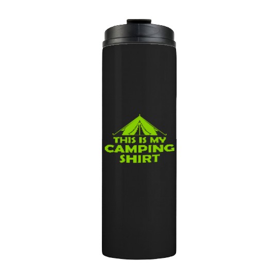 Wilderness camping tent Thermal Tumblers