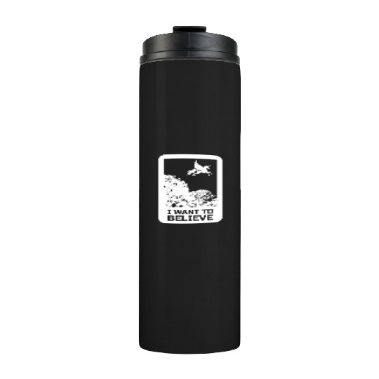 Unicorn "I Want To Believe" UAP Outfit Alien Ufo Thermal Tumblers