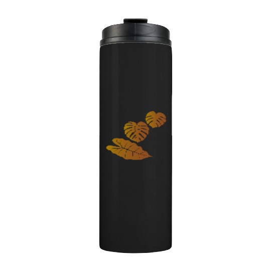 Tropical Leaves Thermal Tumblers