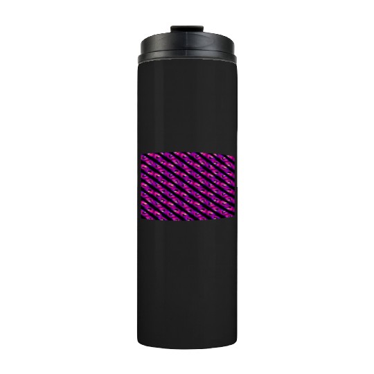 Cute Piano Patterned Thermal Tumblers