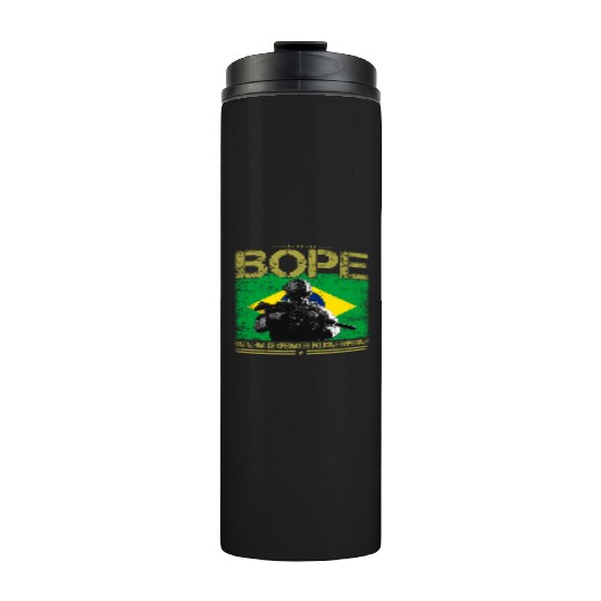 BOPE Brazil Police Special Forces Thermal Tumblers