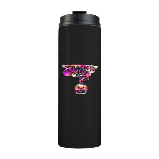 Backpack School Bus Back to School Thermal Tumblers