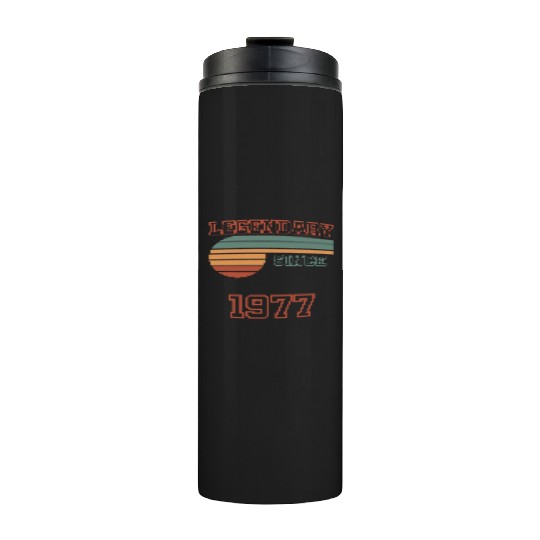 45th Birthday legendary since 1977 Thermal Tumblers