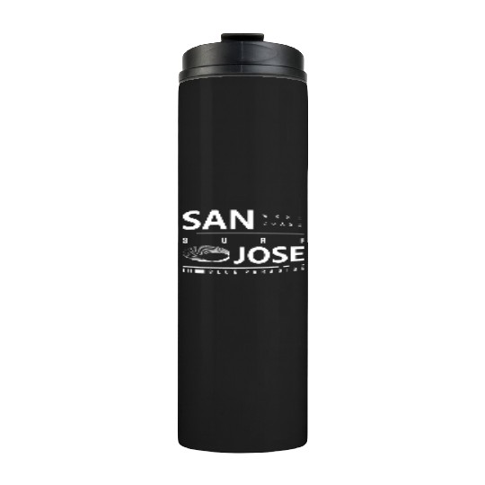 San Jose Urban Street Design Thermal Tumblers