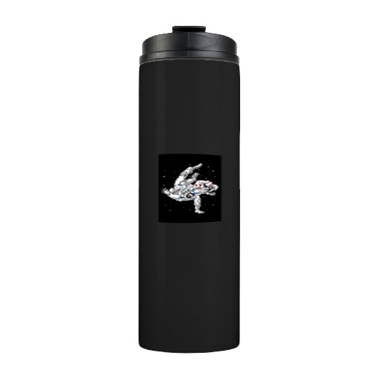 Astronauts Jiu-Jitsu Wrestling Thermal Tumblers