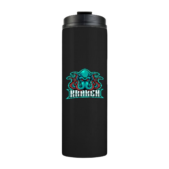 Seattle Kraken Octopus Thermal Tumblers